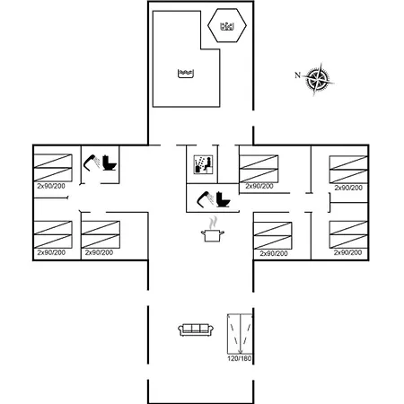 Vakantiehuis Jenna - 1-4km From The Sea By Interhome Vesterhede
